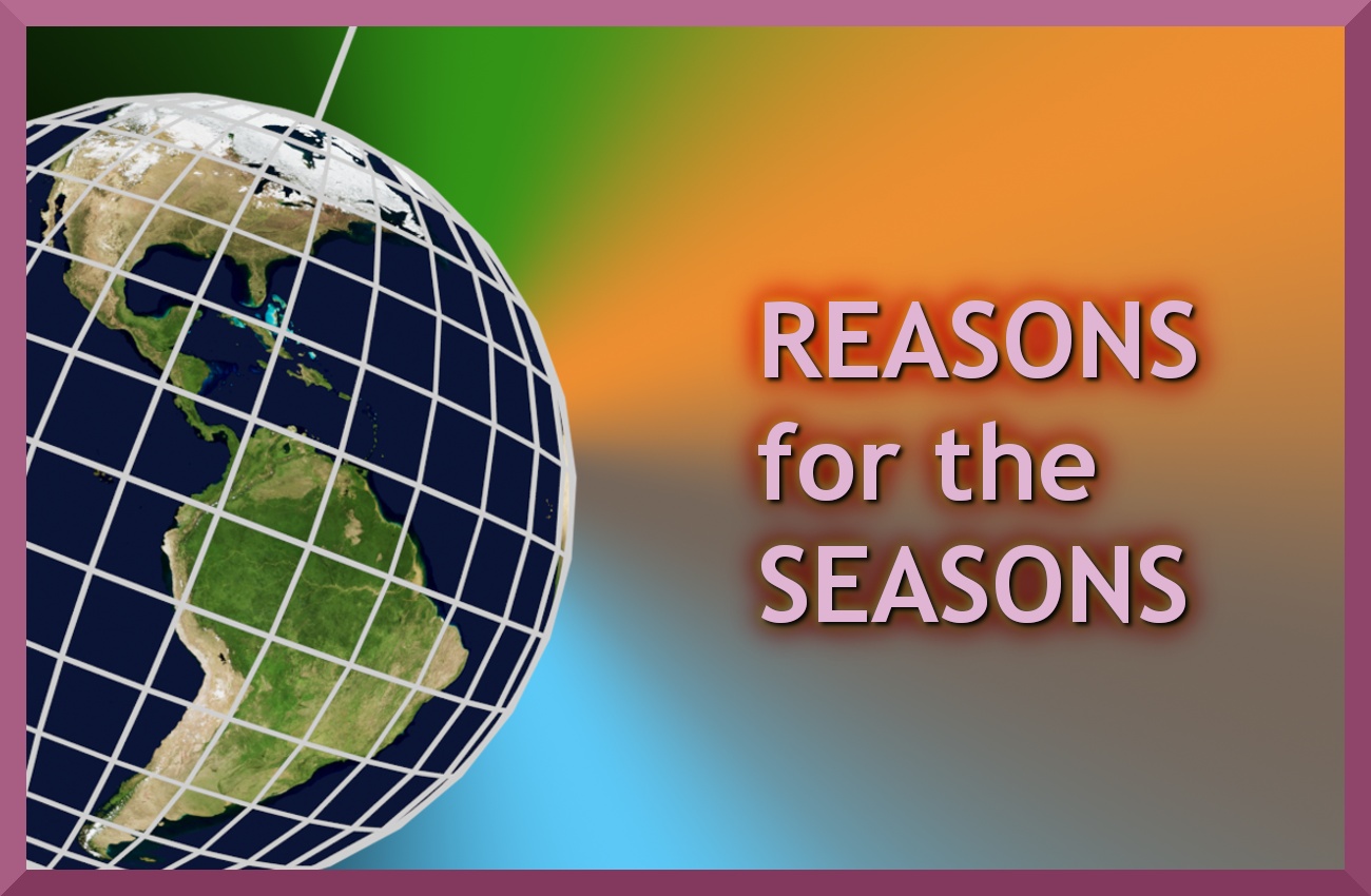 Reasons for the Seasons